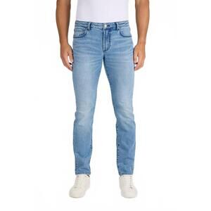 NEW MONFRERE lenny slim straight jeans in wilshire